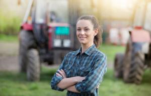 Young Female Farmer