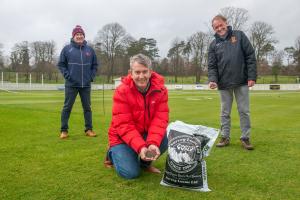 DAERA Minister Edwin Poots MLA pictured at Lisburn Cricket Club